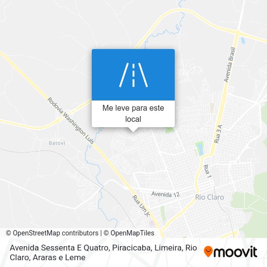 Avenida Sessenta E Quatro mapa