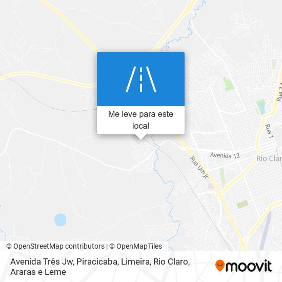 Avenida Três Jw mapa