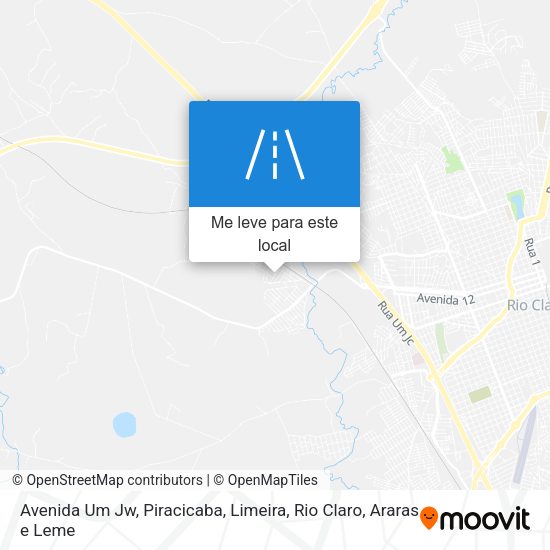 Avenida Um Jw mapa