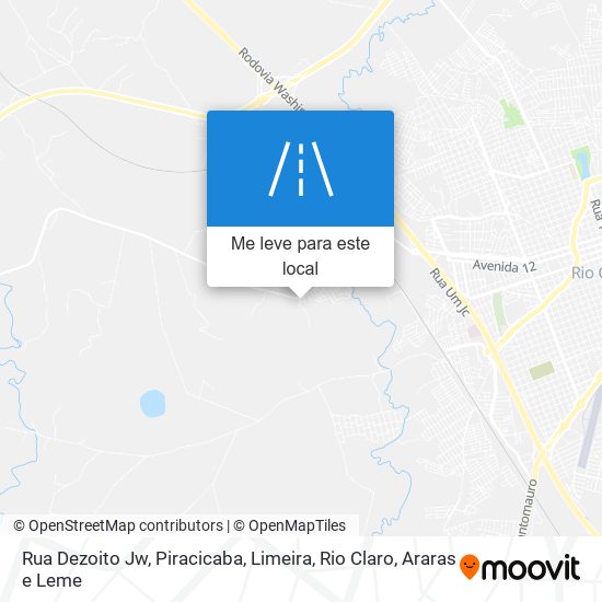 Rua Dezoito Jw mapa