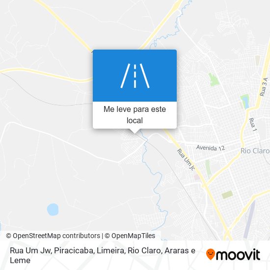 Rua Um Jw mapa