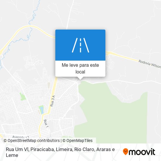 Rua Um Vl mapa