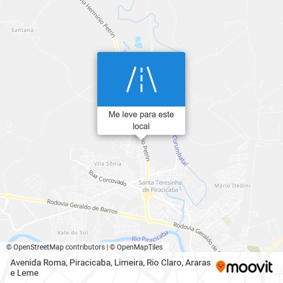 Avenida Roma mapa