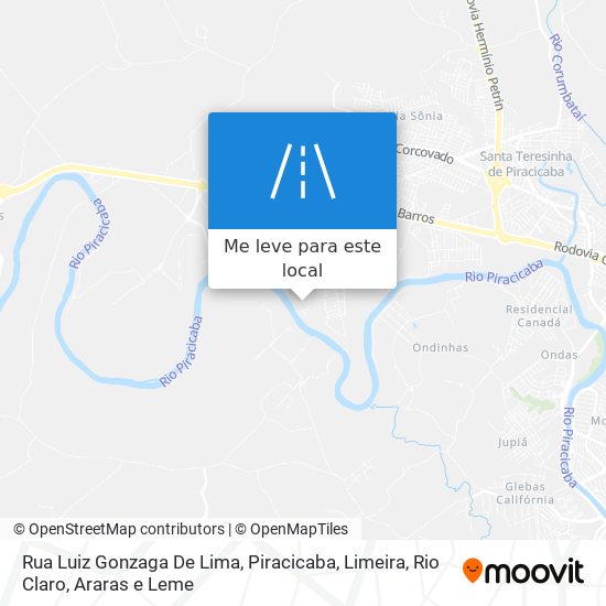 Rua Luiz Gonzaga De Lima mapa