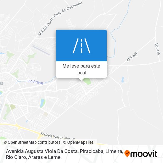 Avenida Augusta Viola Da Costa mapa