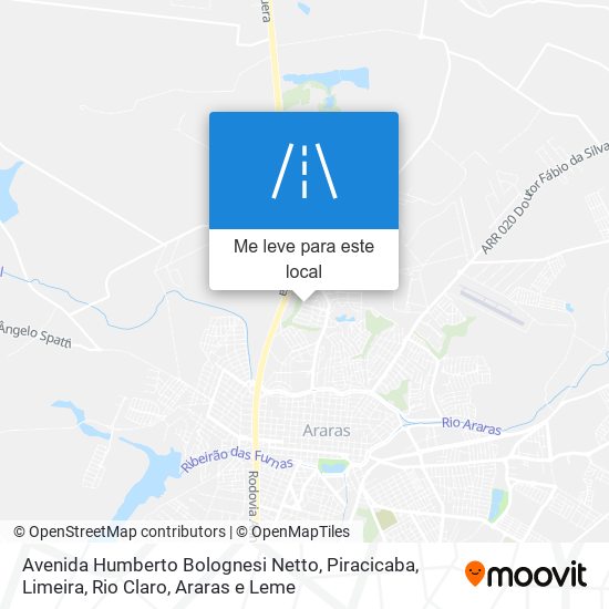 Avenida Humberto Bolognesi Netto mapa