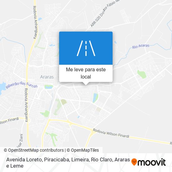 Avenida Loreto mapa