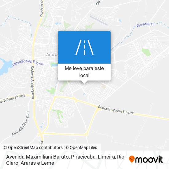 Avenida Maximiliani Baruto mapa