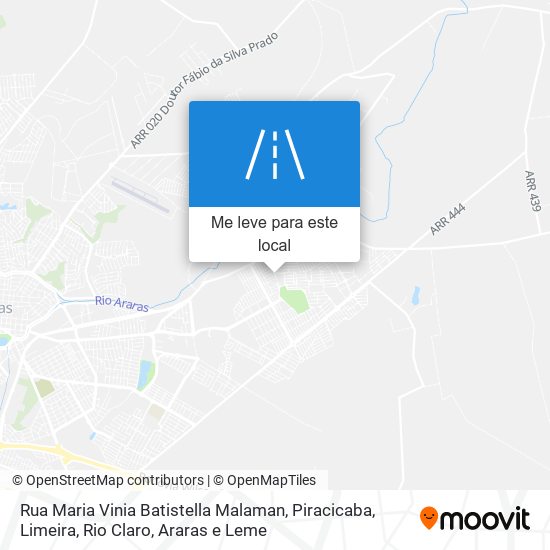 Rua Maria Vinia Batistella Malaman mapa