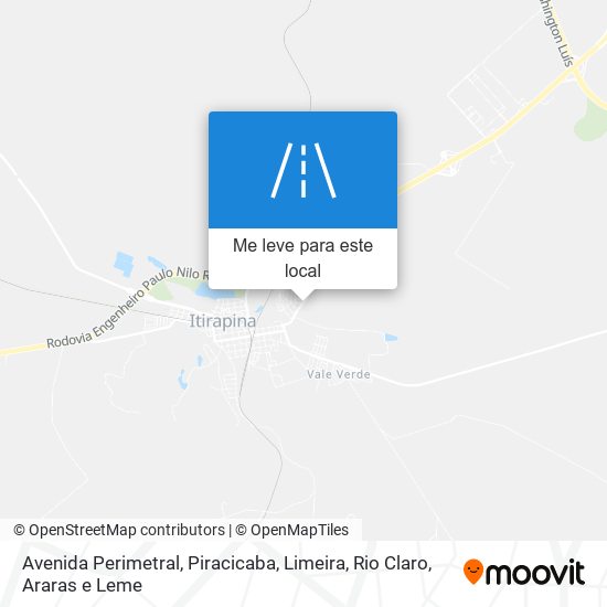 Avenida Perimetral mapa