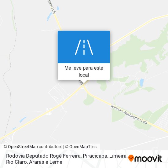 Rodovia Deputado Rogê Ferreira mapa