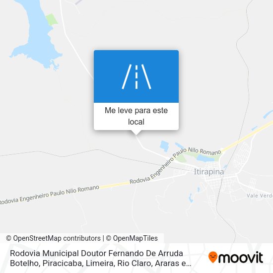 Rodovia Municipal Doutor Fernando De Arruda Botelho mapa