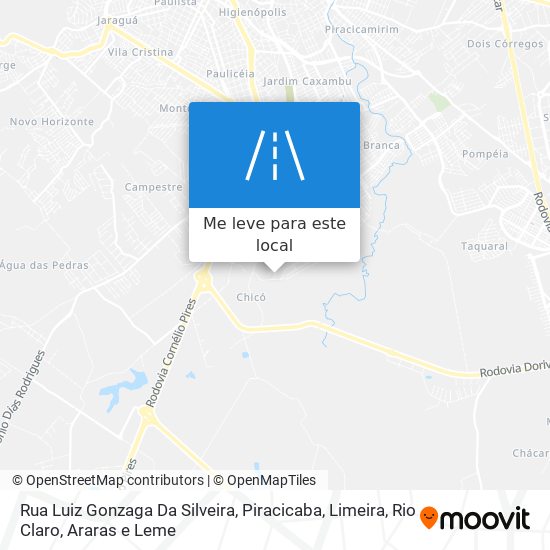 Rua Luiz Gonzaga Da Silveira mapa