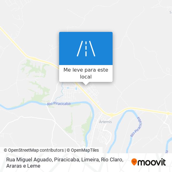 Rua Miguel Aguado mapa