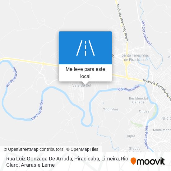 Rua Luiz Gonzaga De Arruda mapa