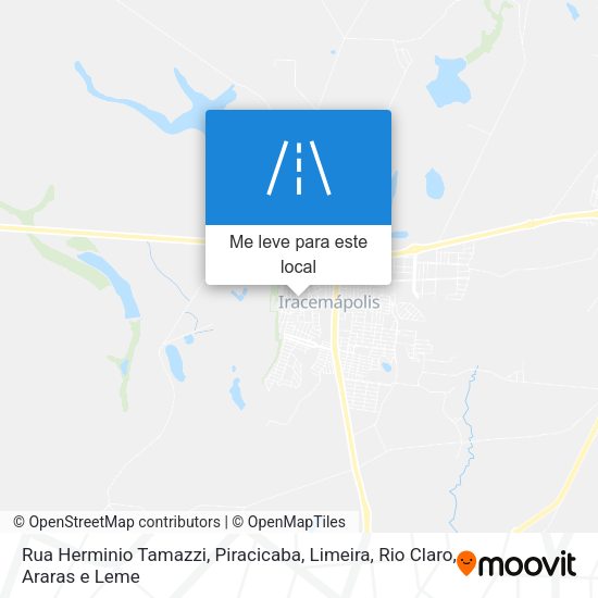 Rua Herminio Tamazzi mapa