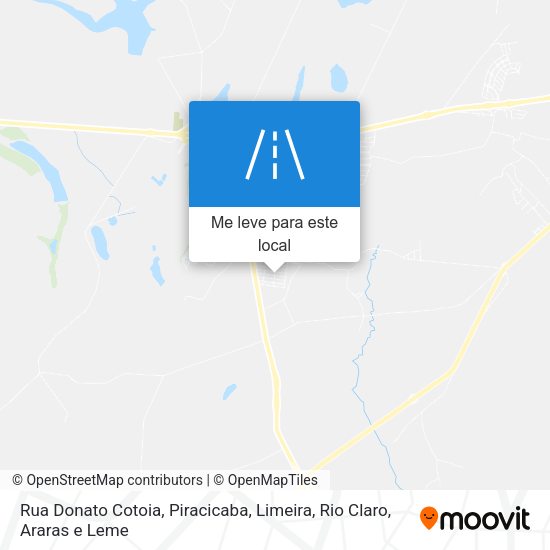 Rua Donato Cotoia mapa