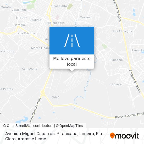 Avenida Miguel Caparrós mapa