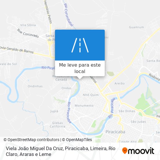 Viela João Miguel Da Cruz mapa