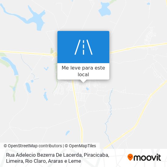 Rua Adelecio Bezerra De Lacerda mapa