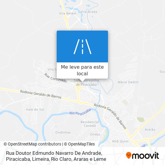 Rua Doutor Edmundo Navarro De Andrade mapa