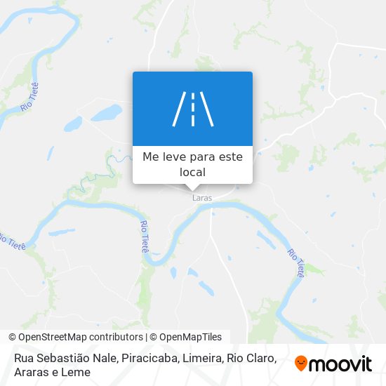 Rua Sebastião Nale mapa