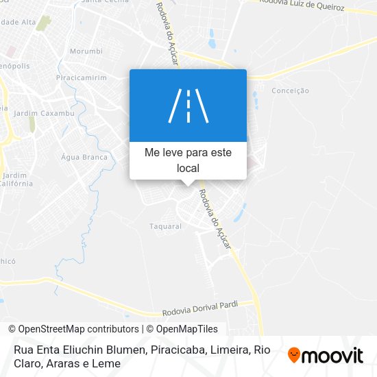 Rua Enta Eliuchin Blumen mapa