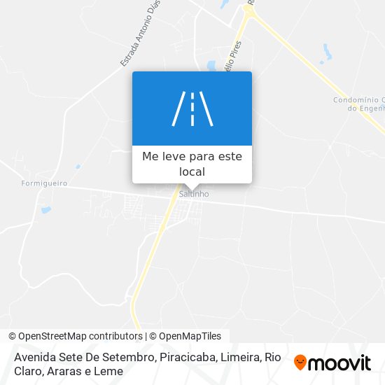 Avenida Sete De Setembro mapa