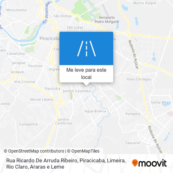 Rua Ricardo De Arruda Ribeiro mapa