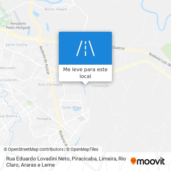 Rua Eduardo Lovadini Neto mapa