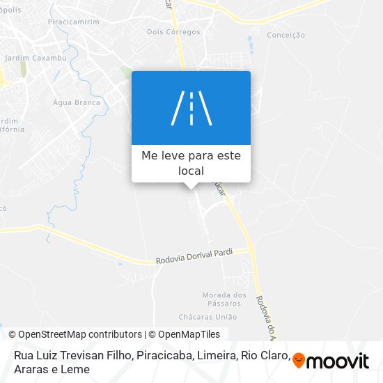 Rua Luiz Trevisan Filho mapa