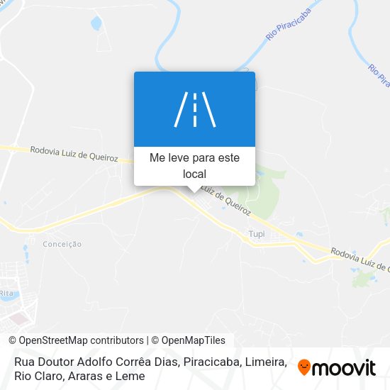 Rua Doutor Adolfo Corrêa Dias mapa
