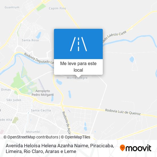 Avenida Heloísa Helena Azanha Naime mapa