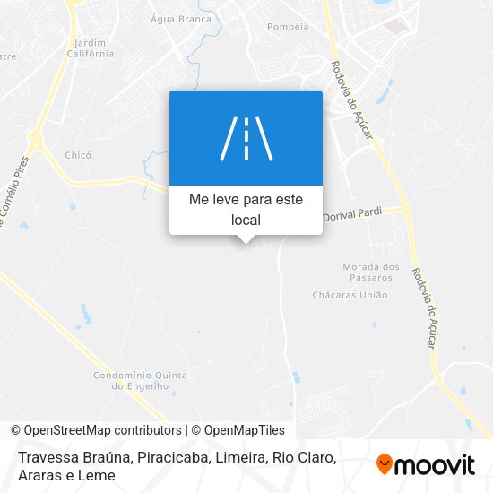 Travessa Braúna mapa