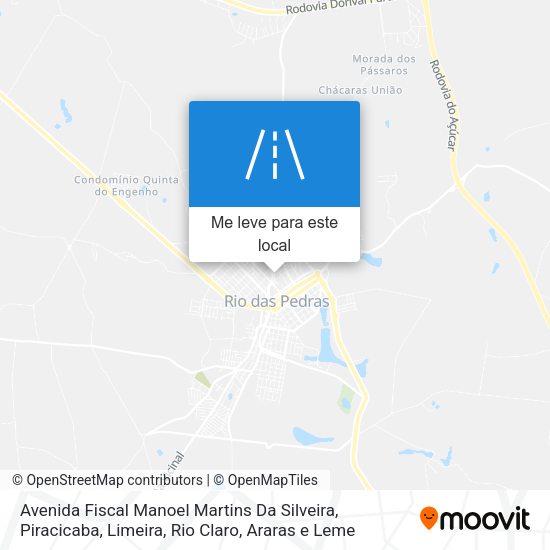 Avenida Fiscal Manoel Martins Da Silveira mapa