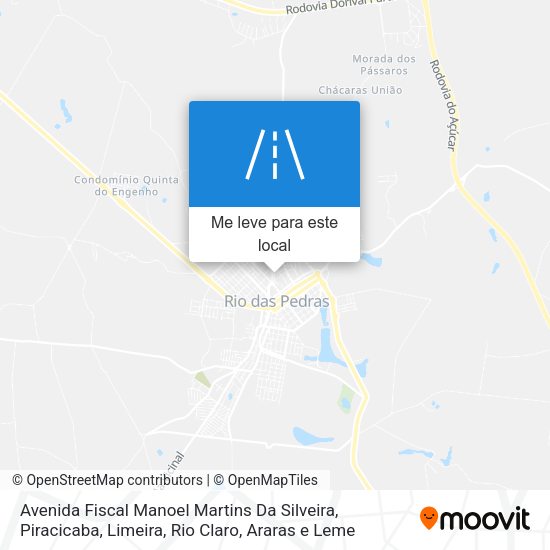 Avenida Fiscal Manoel Martins Da Silveira mapa