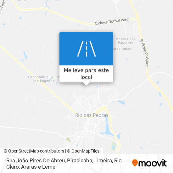 Rua João Pires De Abreu mapa