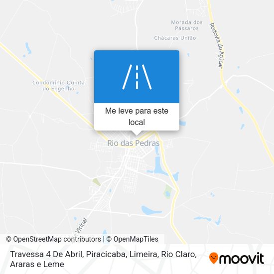 Travessa 4 De Abril mapa