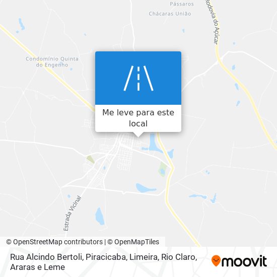 Rua Alcindo Bertoli mapa