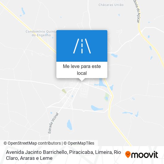 Avenida Jacinto Barrichello mapa