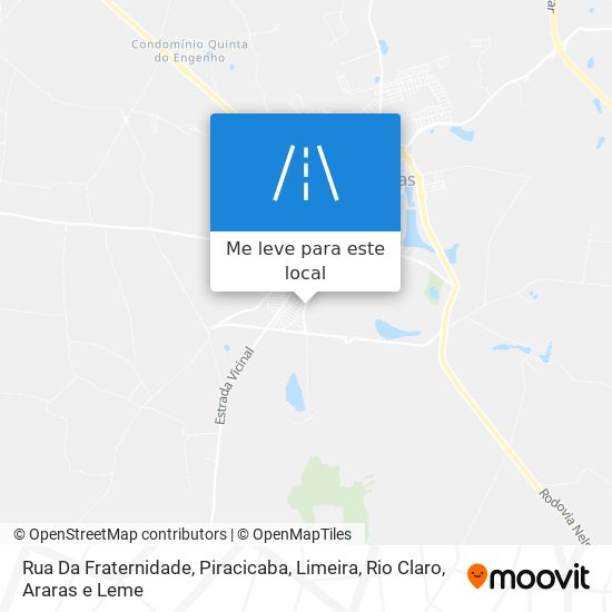 Rua Da Fraternidade mapa