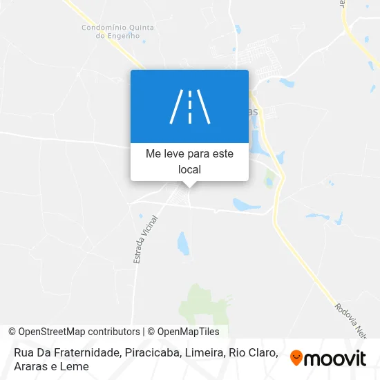 Rua Da Fraternidade mapa