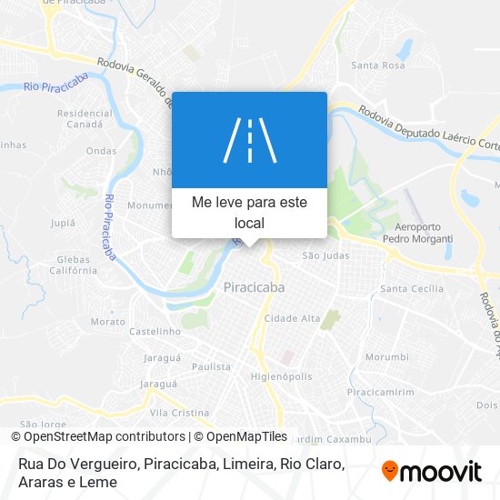 Rua Do Vergueiro mapa