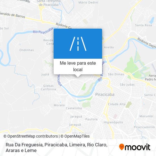 Rua Da Freguesia mapa