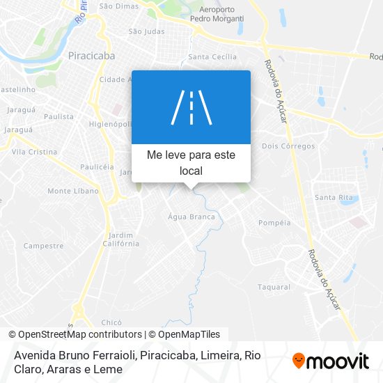 Avenida Bruno Ferraioli mapa