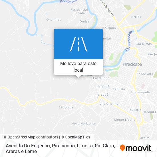 Avenida Do Engenho mapa