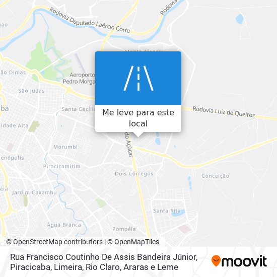 Rua Francisco Coutinho De Assis Bandeira Júnior mapa