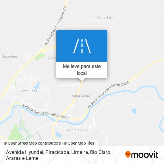 Avenida Hyundai mapa