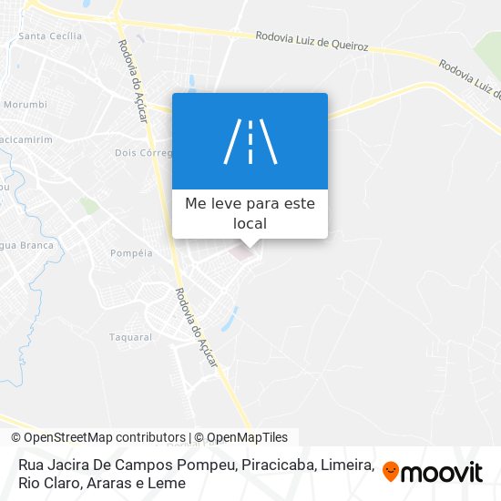 Rua Jacira De Campos Pompeu mapa