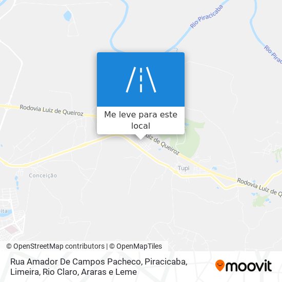 Rua Amador De Campos Pacheco mapa